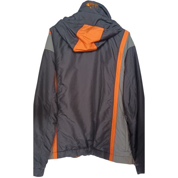 VTG Men's XL Descente North America DNA Ski Snowboard Jacket Gray Full-Zip - Picture 4 of 11